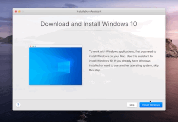 get in different modes windows 10 with parallels for mac