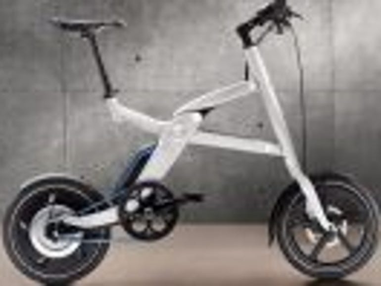 bmw folding bike weight