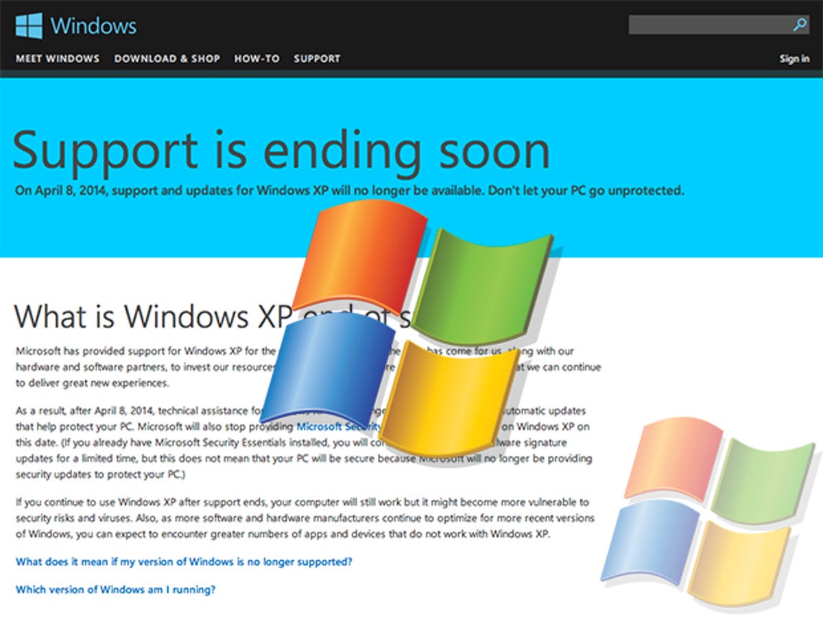 Windows Xp What To Expect Once Microsoft Shuts Down Support Zdnet