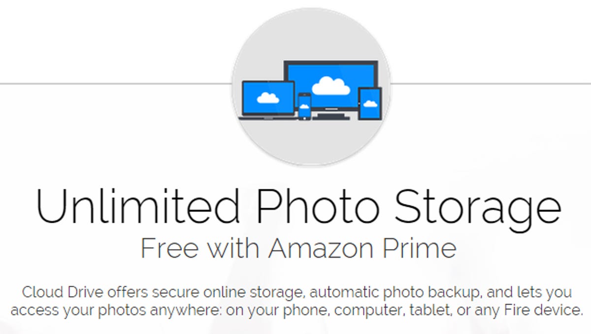Amazon Adds Unlimited Photo Storage To Prime Zdnet
