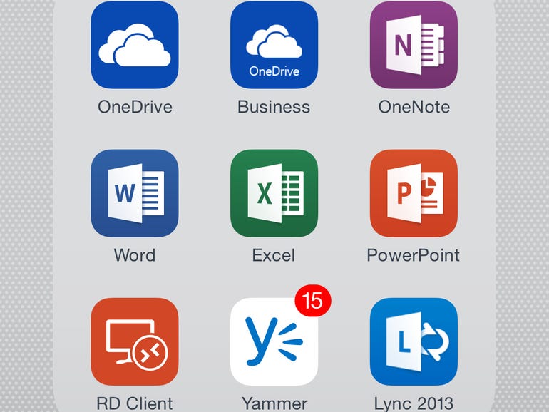 12 essential Microsoft business apps for the iPhone | ZDNet