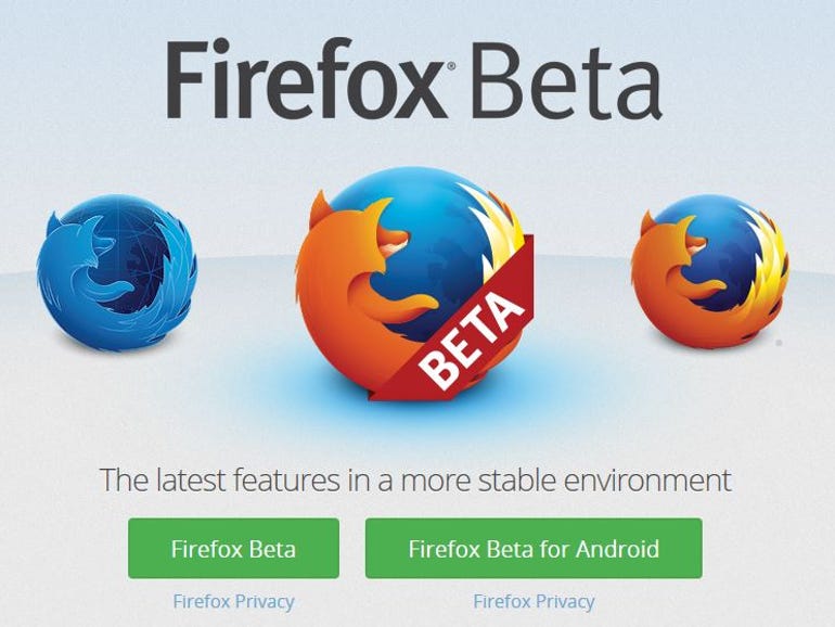 most recent version of firefox