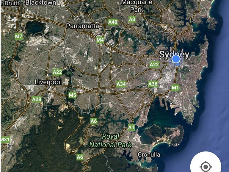 Sydney Google Maps Australia 