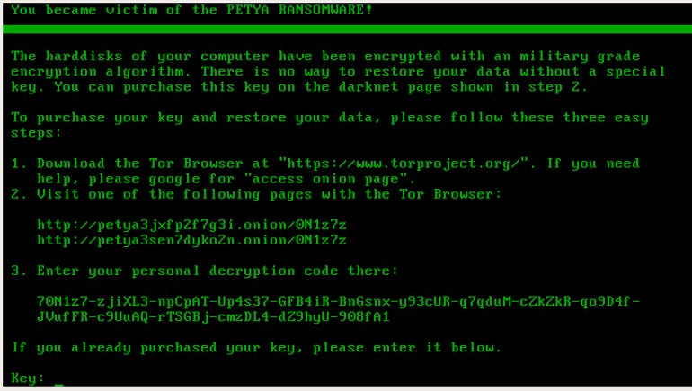 petya unlock cyberwall ransomwhere