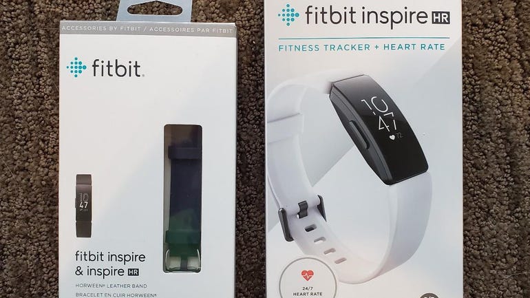 fitbit inspire hr touch screen
