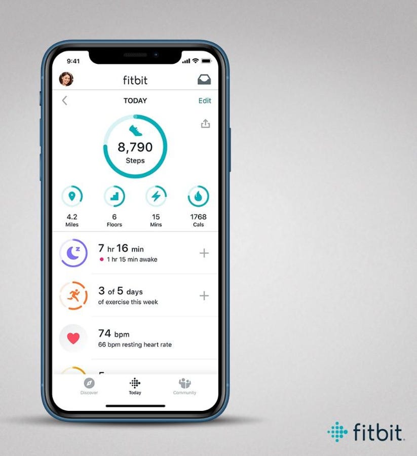 pair fitbit with iphone