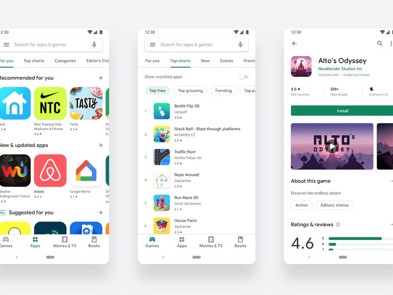 Google just gave the Android Play Store this new look | ZDNet