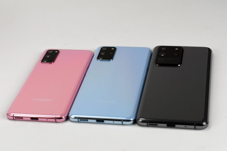 Samsung Galaxy S20 First Look All The Models And Colors Up Close Zdnet