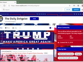 Hackers Are Defacing Reddit With Pro Trump Messages Zdnet - can you get arested for having a roblox hacker group