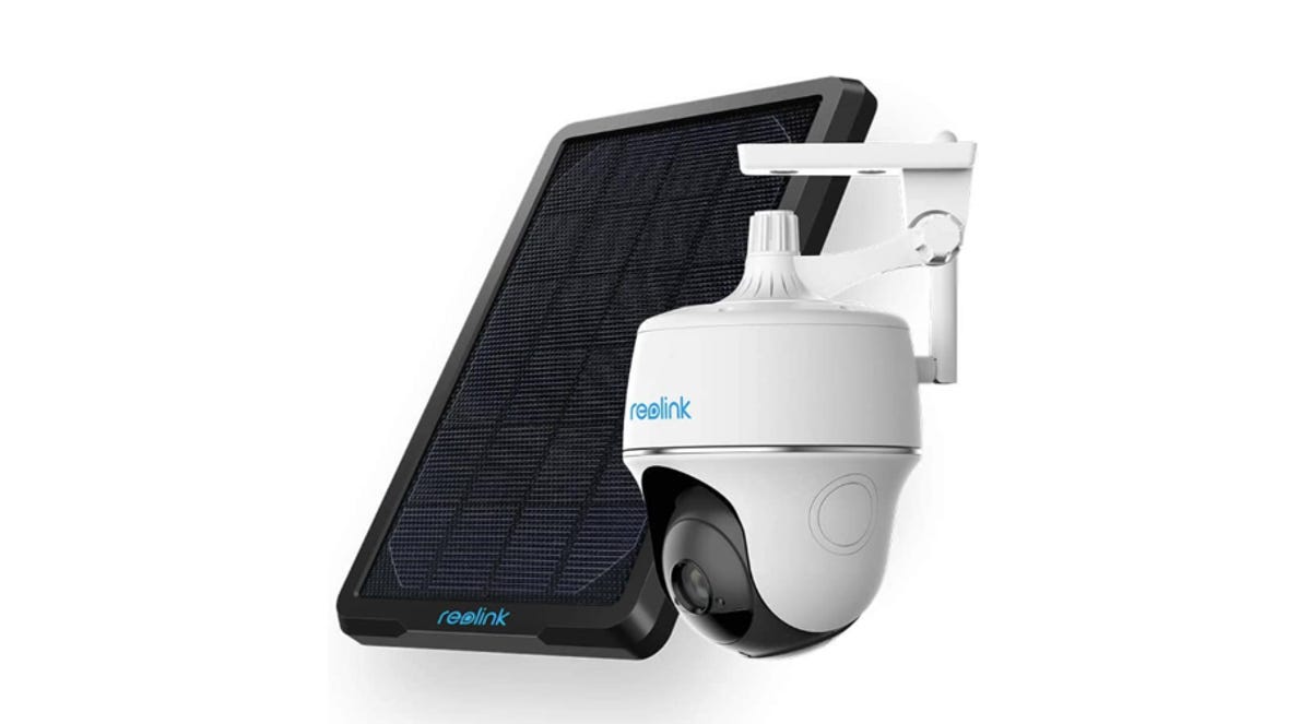 Reolink Argus Pt Security Camera Review Impressive Pan And Tilt With Solar Power Review Zdnet