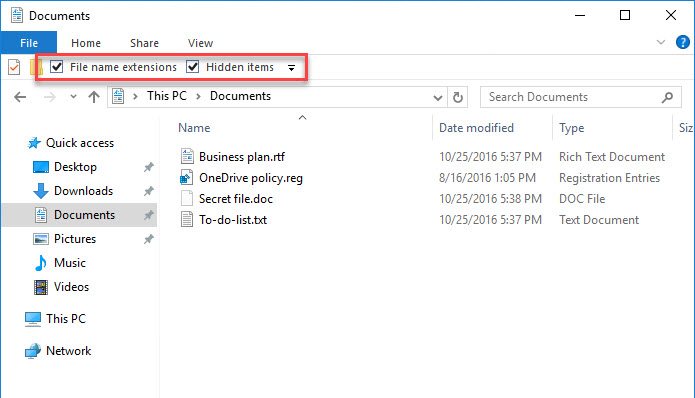 fonts don't show file extensions Windows 10 Forums