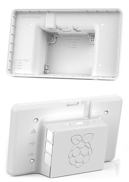 Case écran 7 pouces pour Raspberry Pi - Melopero Electronique