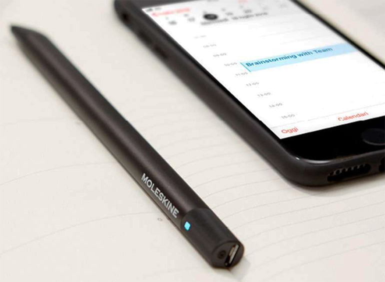Moleskine Pen+ Ellipse Smart Pen - Diseñado para su uso con la aplicación  Moleskine Notes para almacenar notas digitalmente (solo compatible con