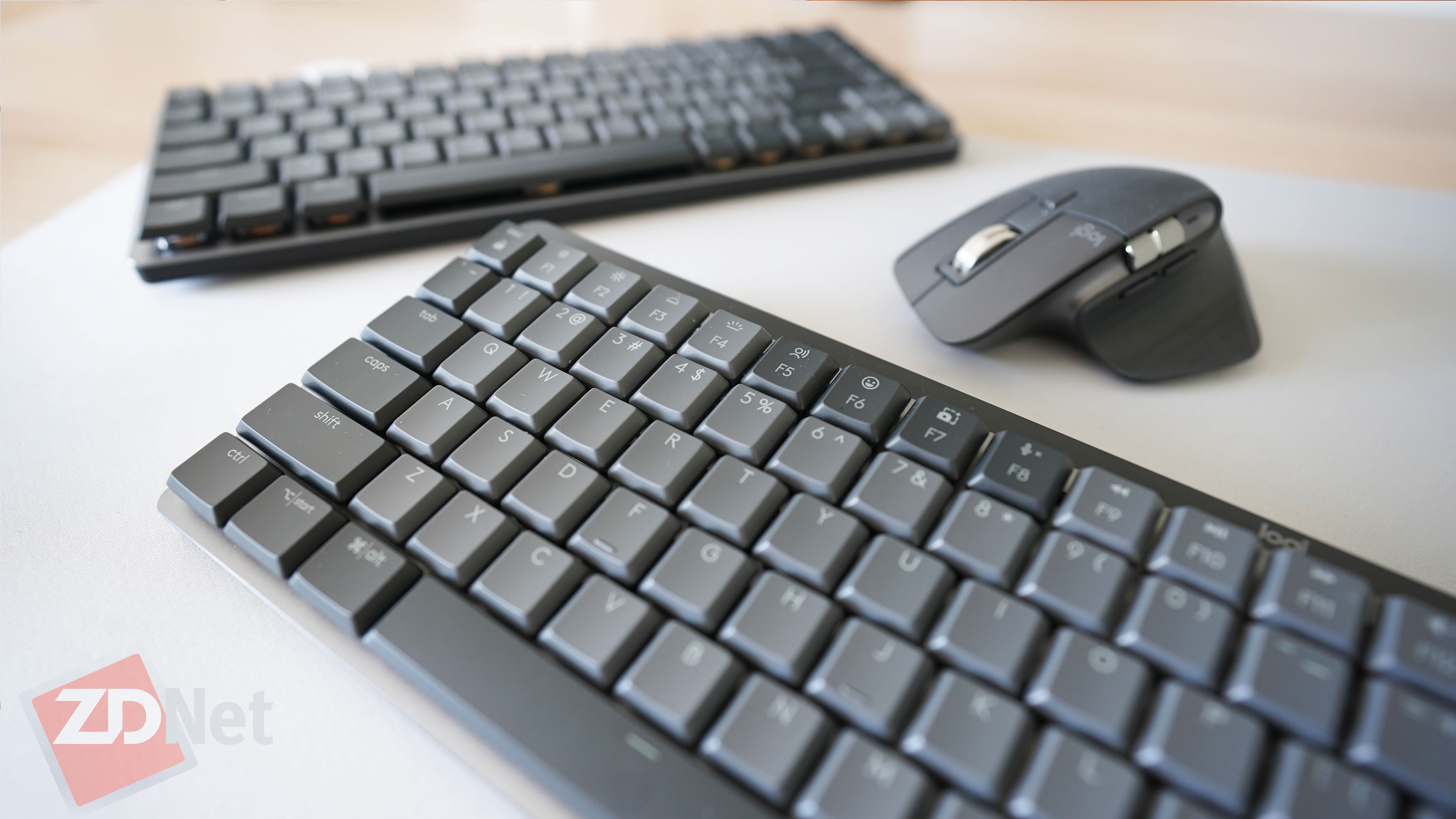 Logitech MX Keys Mini Keyboard and Lift Vertical Ergonomic Mouse