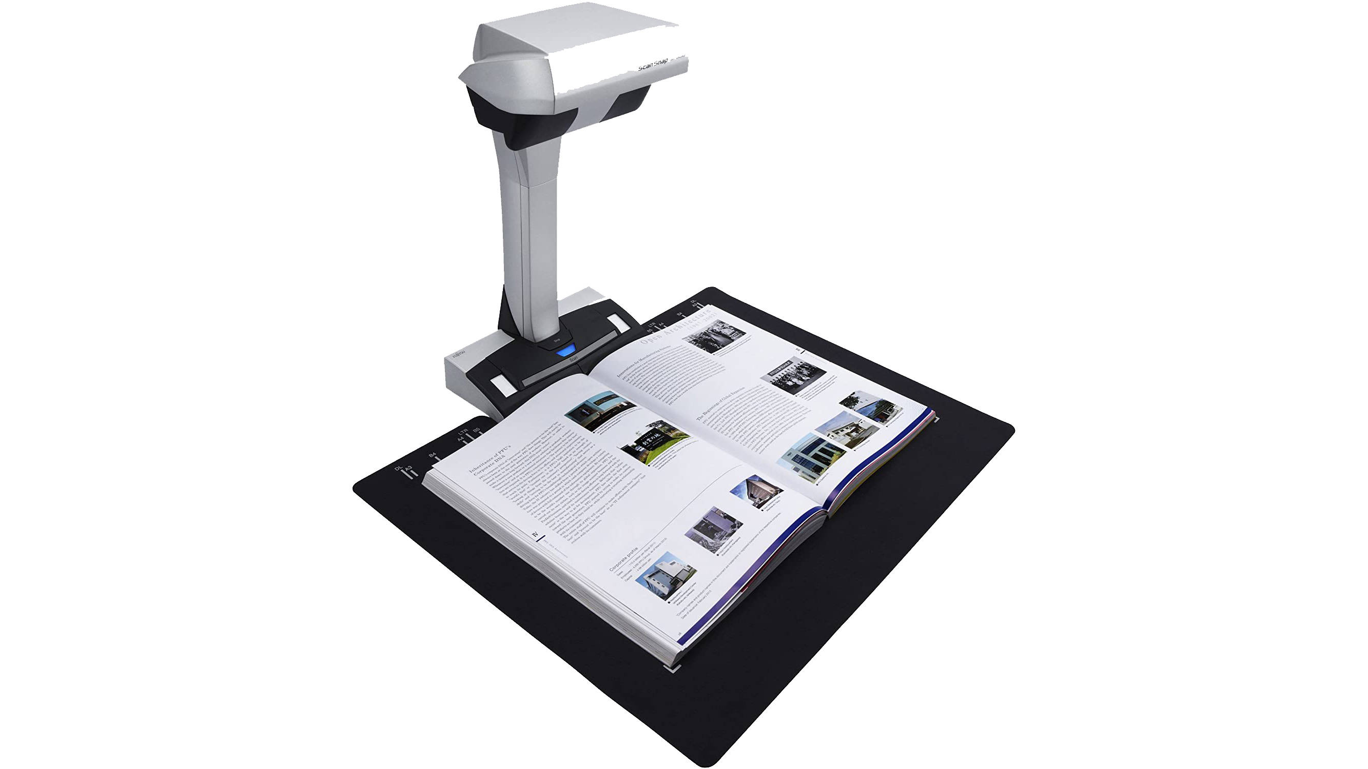 Do you dream of digitizing your entire book collection? This book scanner  can help