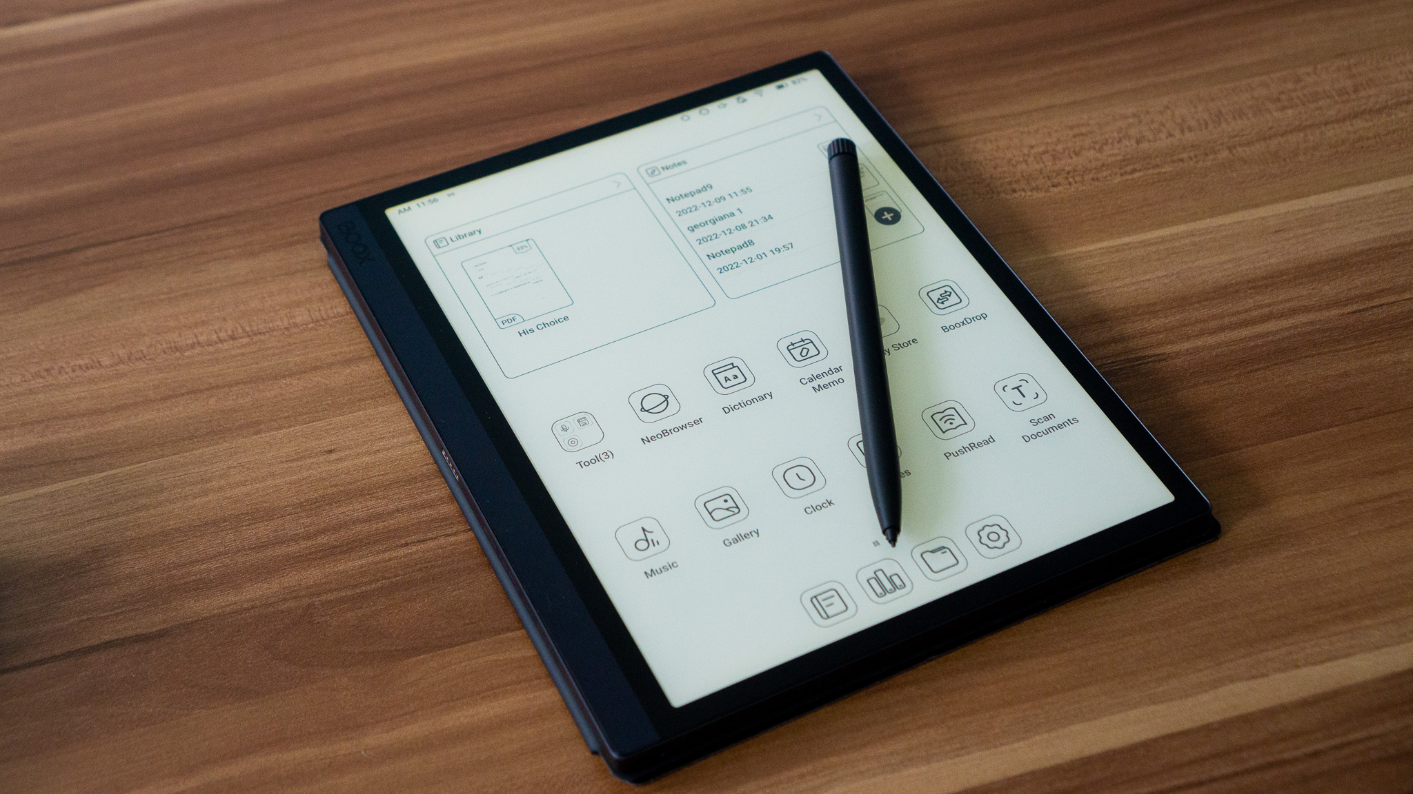 The best e-ink tablet I've tested was not made by  or