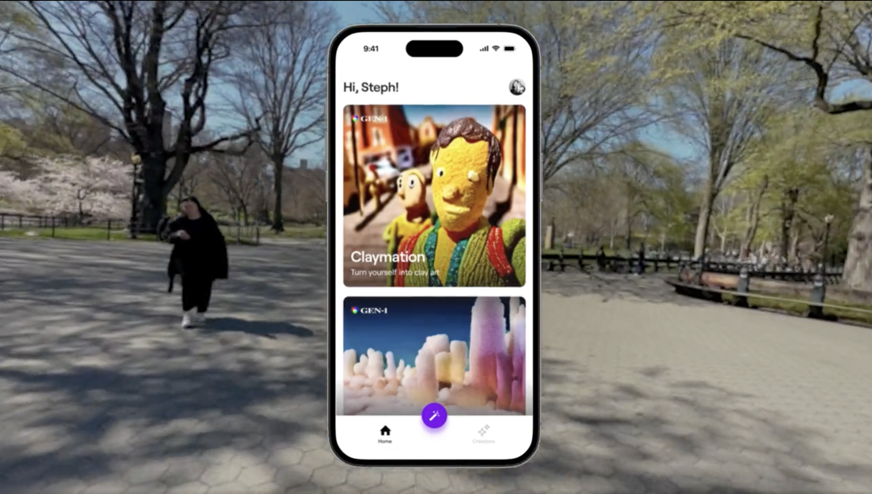 Cette application utilise l'IA générative pour transformer les vidéos de votre iPhone en nouveau contenu
