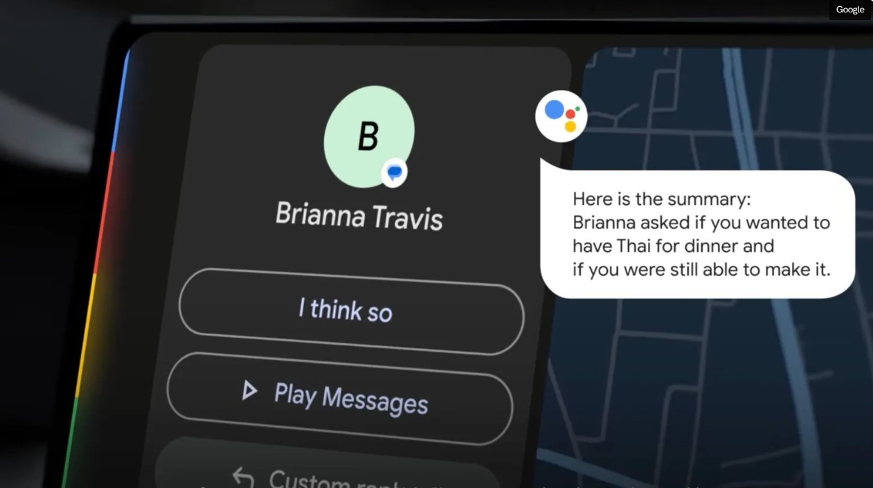 Android Auto utilisera bientôt l'IA pour résumer vos messages