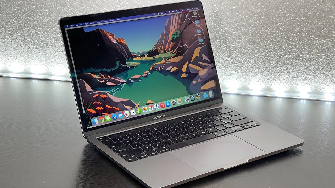Apple MacBook Pro 13.3-inch M1 on a table