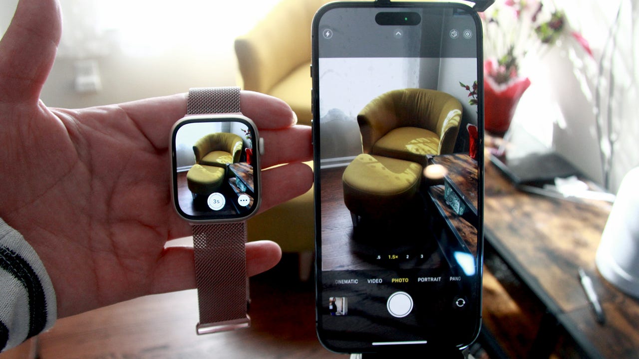 iphone control watch