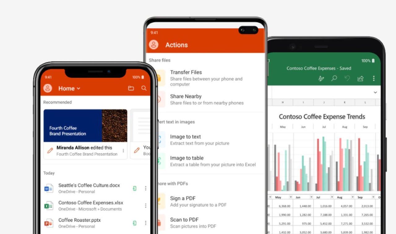Microsoft's new unified Office mobile app is here and more new features are  coming | ZDNET