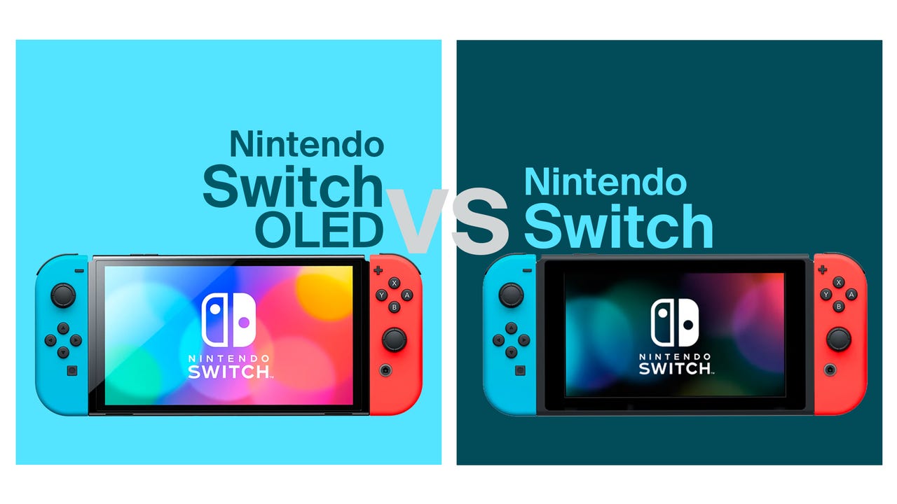 Nintendo Switch OLED vs Nintendo Switch - what's different?