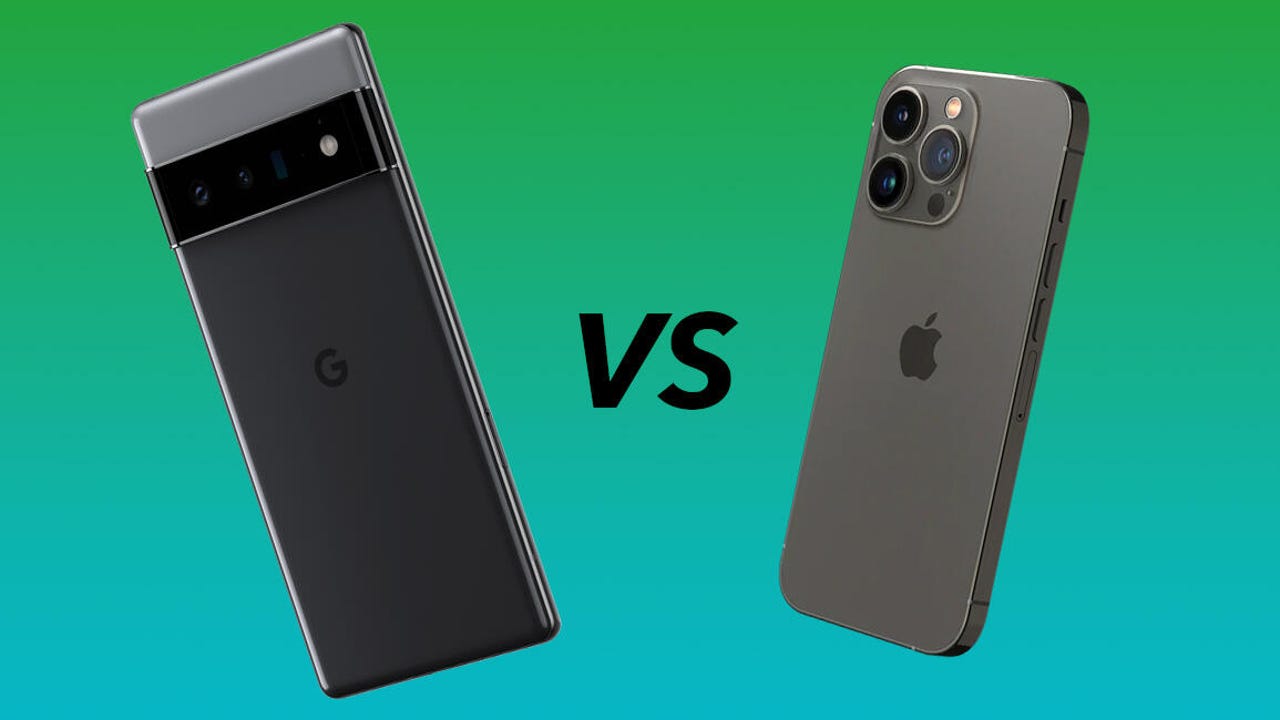 should phone Pixel vs buy? Pro: | Apple Which Google 6 you ZDNET 13 iPhone Pro Pro