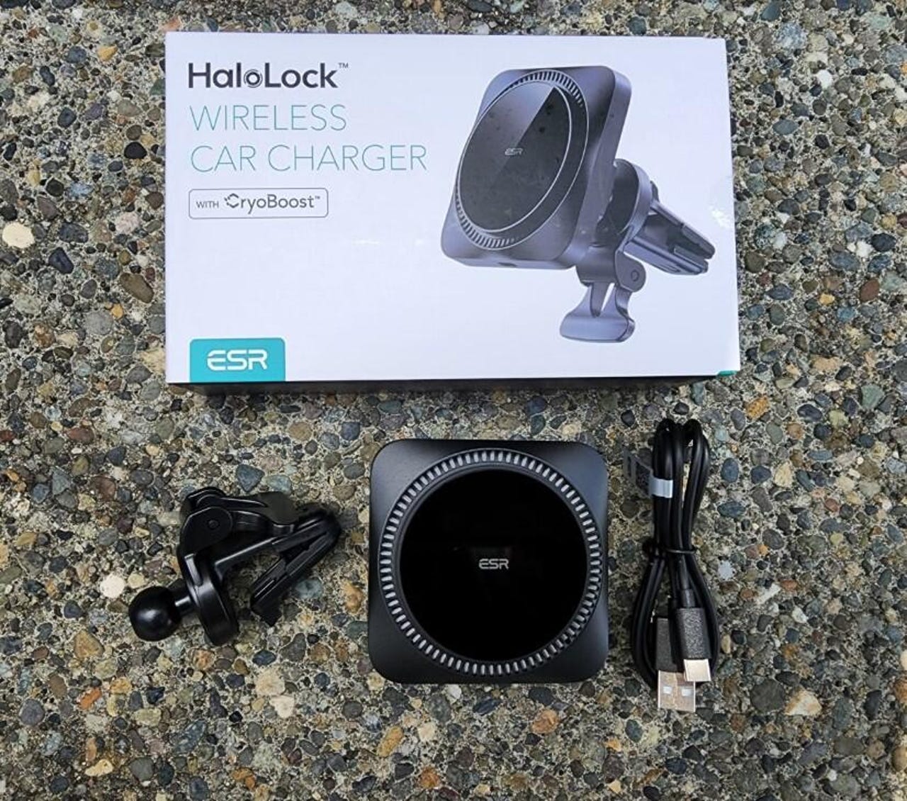 ESR HaloLock with CryoBoost chargers: Fast wireless charging in your car,  home, or office