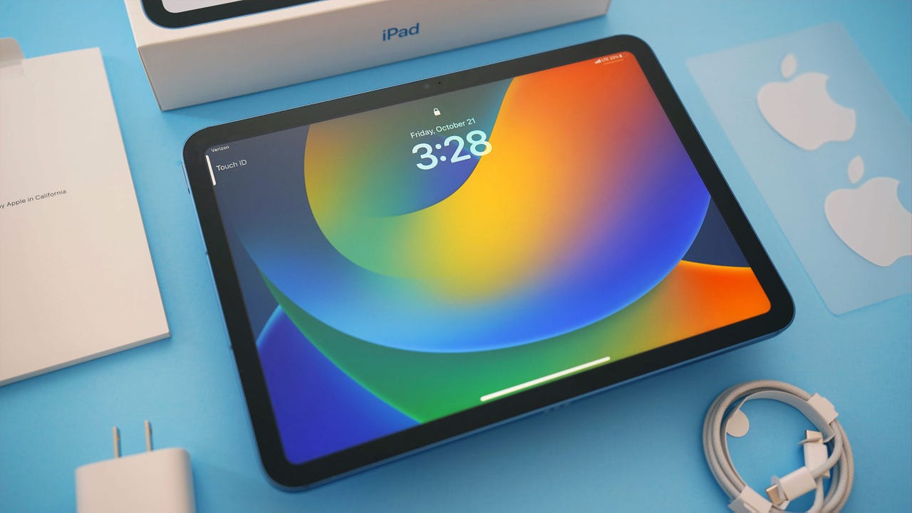 Tampilan Apple iPad Generasi ke-10