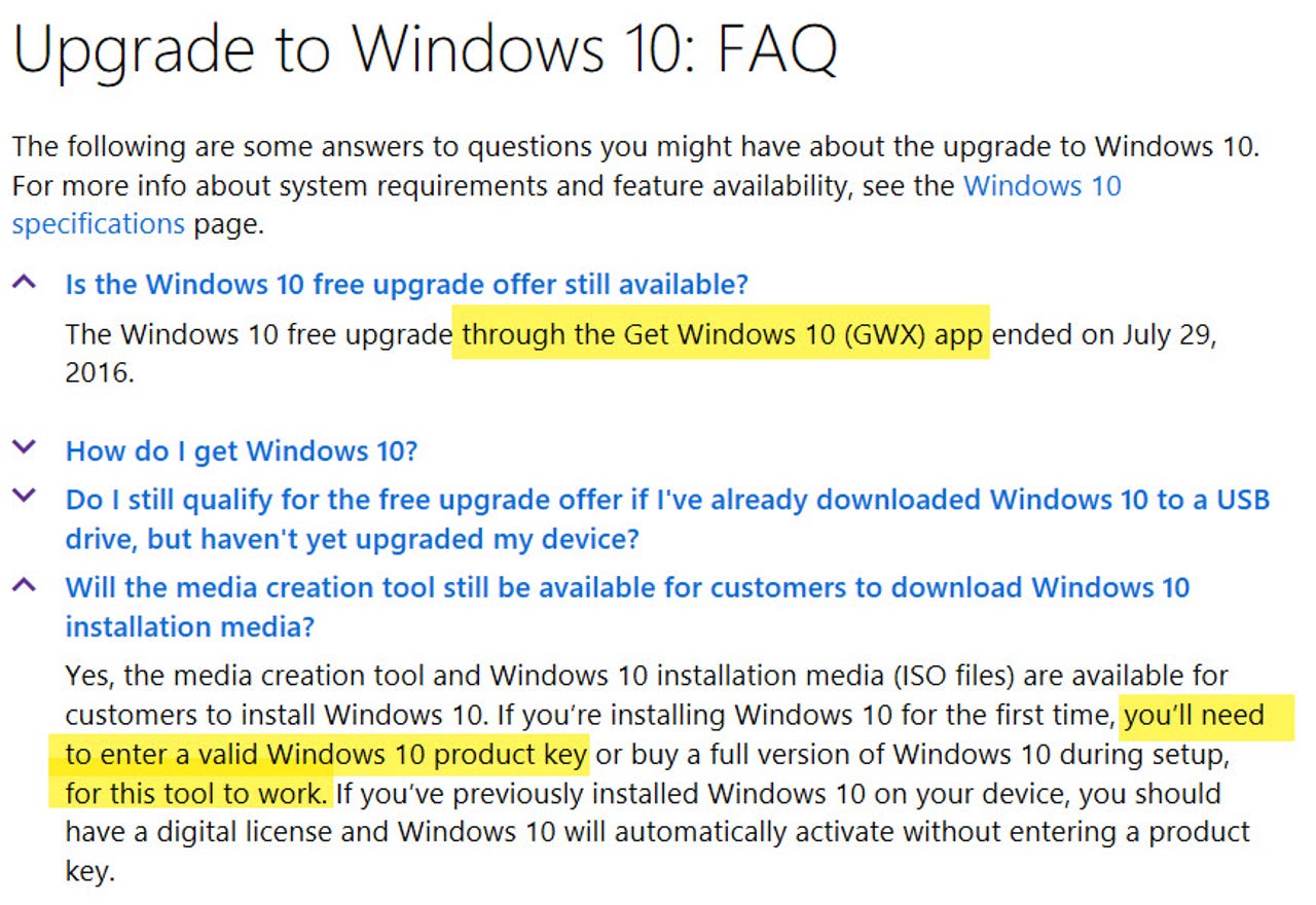 Time Is Running Out if You Want to Buy a Windows 10 Licence Online