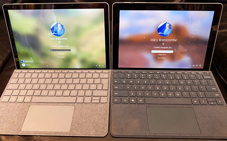 Surface Go 2 vs. Surface Go 3 - Detailed Specs Comparison