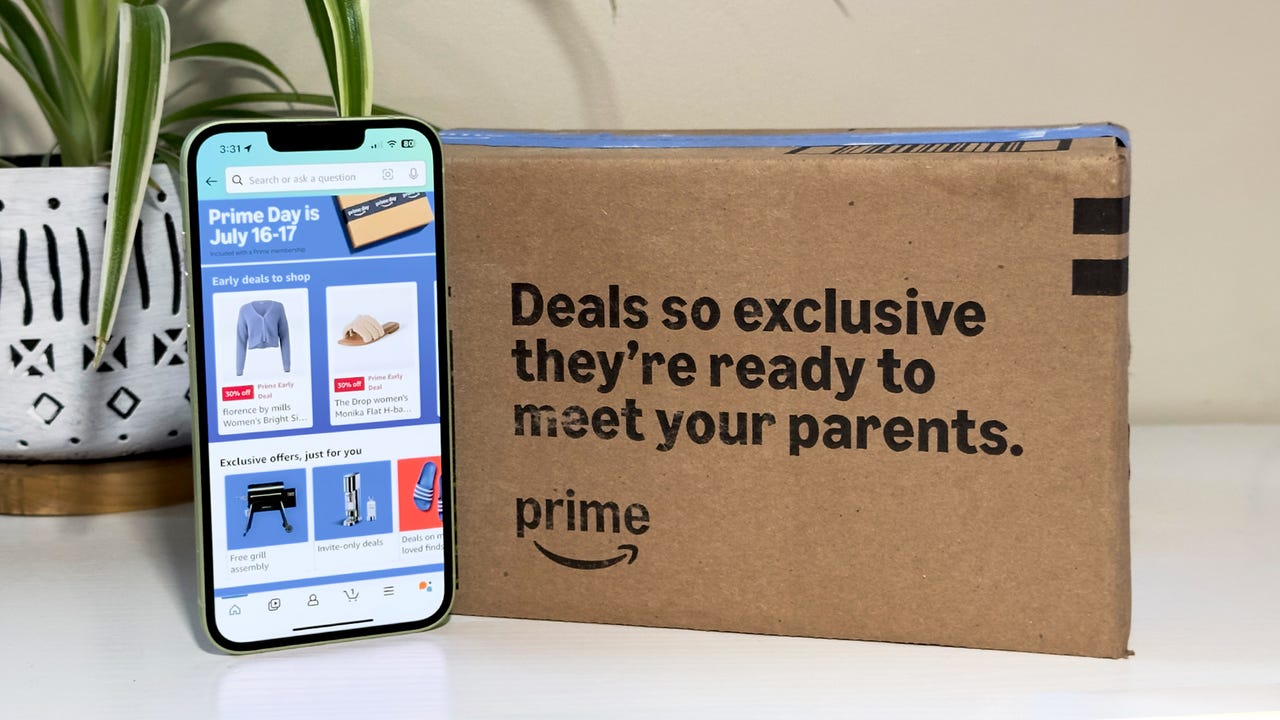 Amazon Prime Day deals box