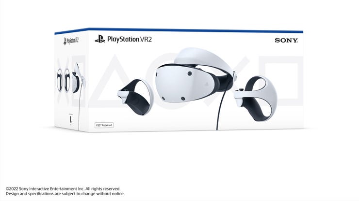 Nathie on X: Here's a first look at the PlayStation VR2 box! Photos by:    / X