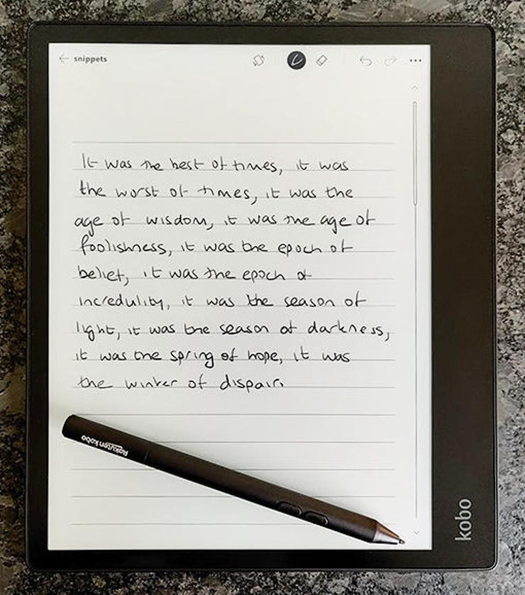 Kobo's new Elipsa 2E e-reader features a huge 10.3-inch display and doubles  up as a note-taker 
