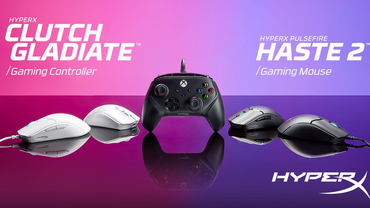 HyperX reveals new Pulsefire Haste 2 mice, Clutch Gladiate Xbox controller