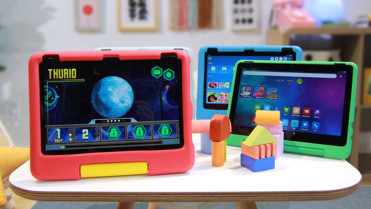 Fire HD 10 Kids tablets