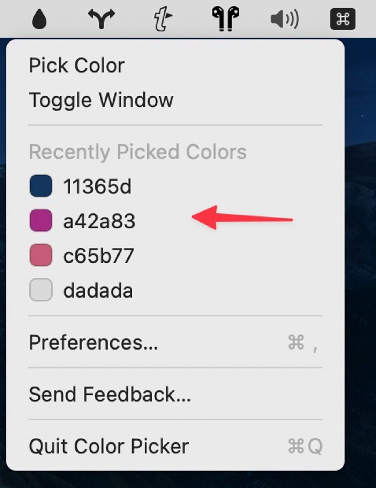 How to copy colors with the Color Picker tool in PowerToys