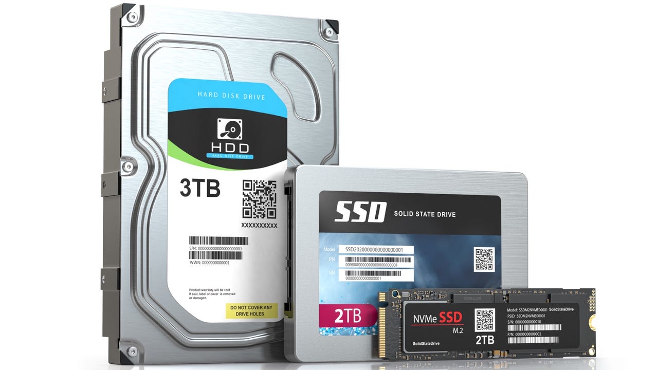 SSD vs HDD, Compare SDD and HDD