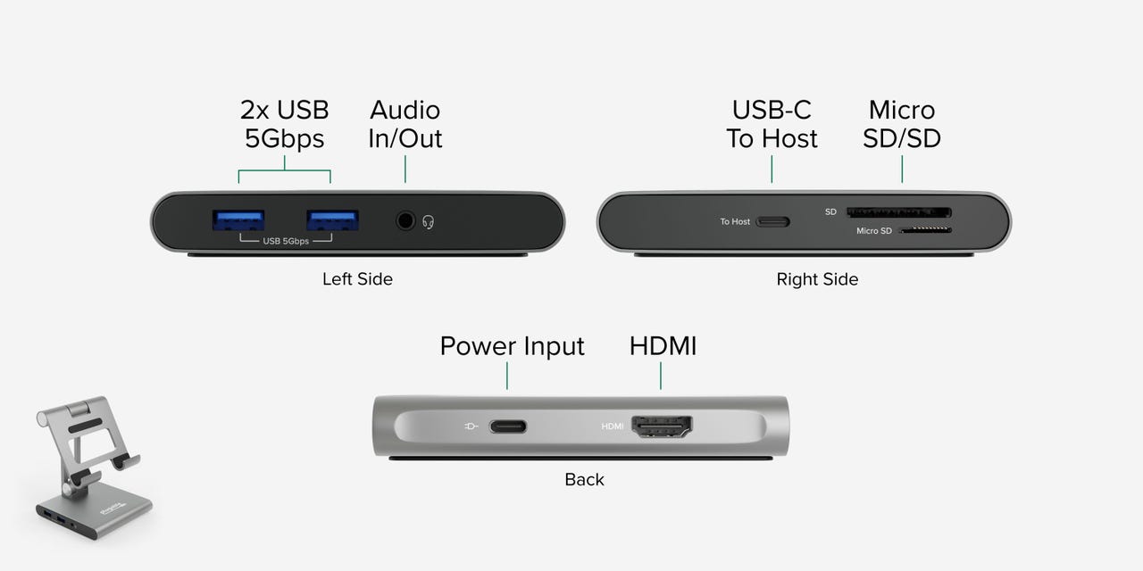 Plugable USB-C 7-in-1 Hub – Plugable Technologies