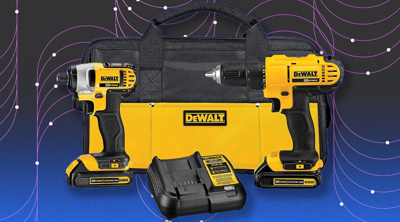 Awesome DeWalt 20V MAX cordless drill and impact driver set only 9 in this Black Friday deal