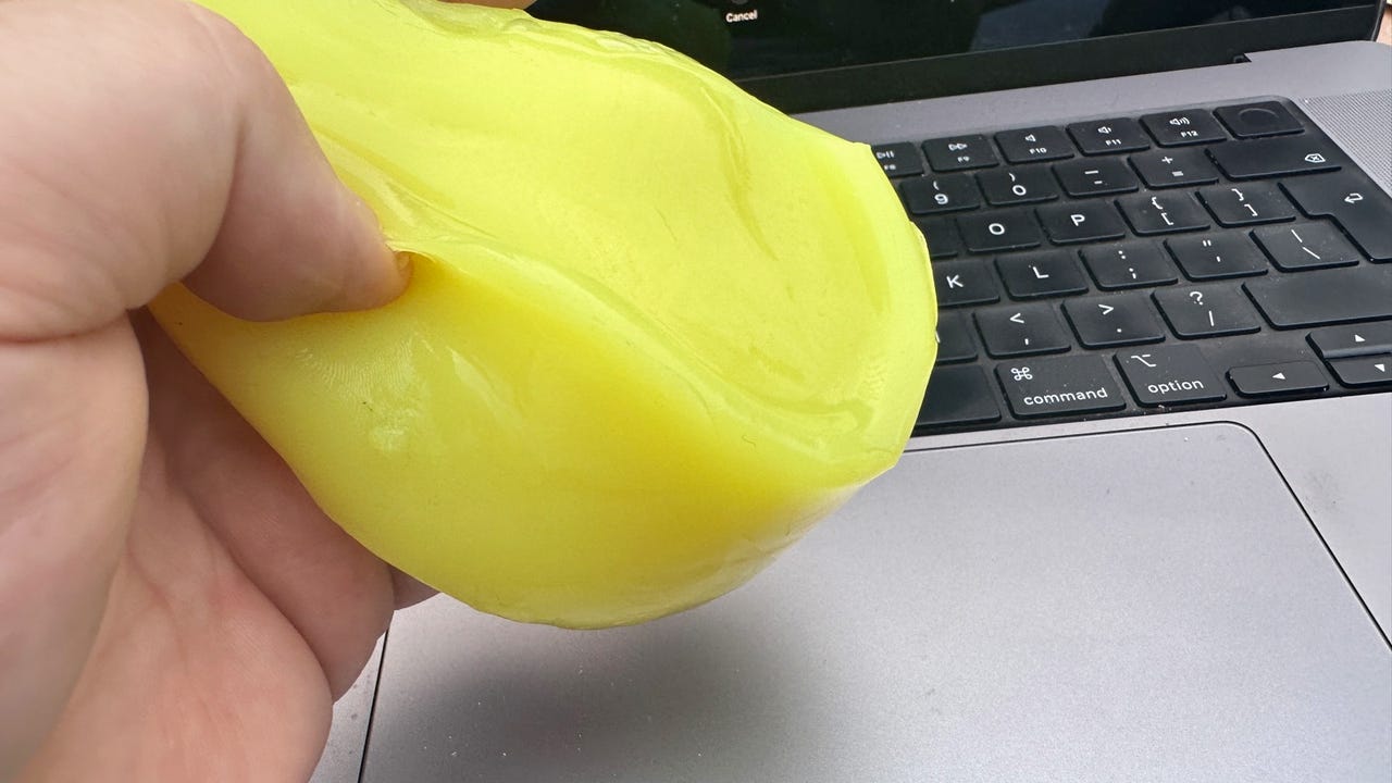 Your keyboard is disgusting. Here's why you should clean it with slime