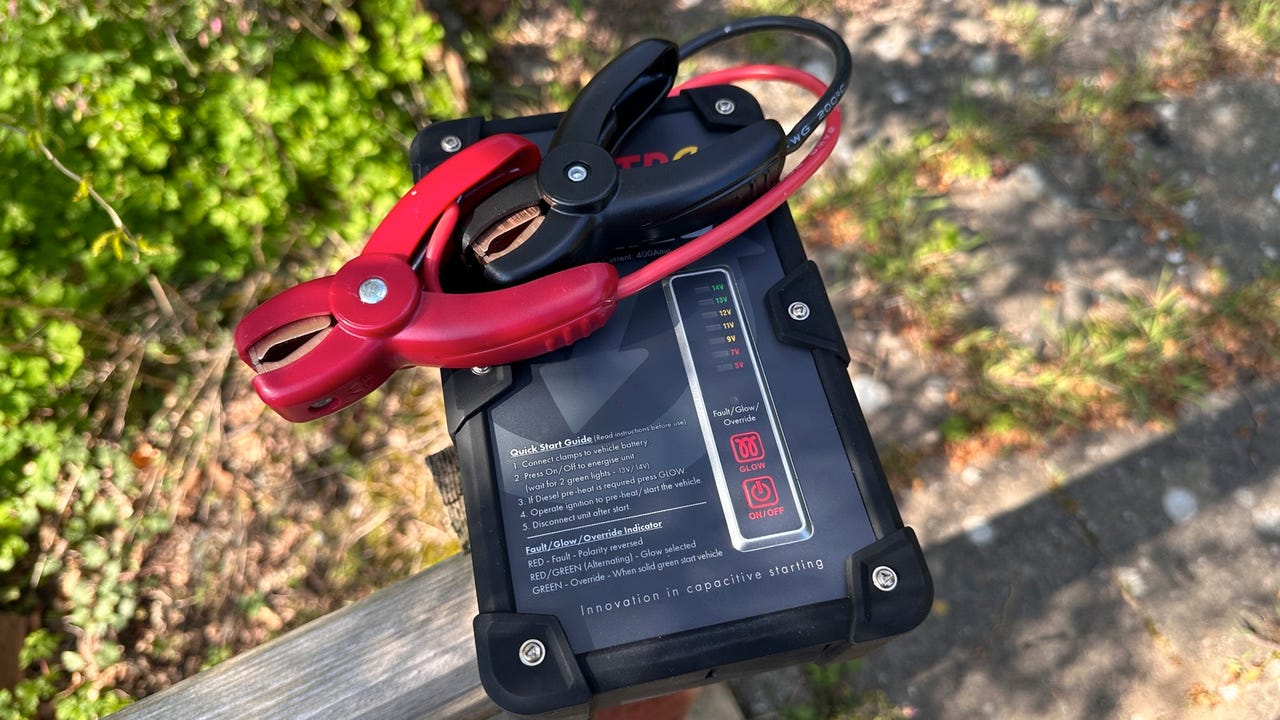 Why you need a batteryless jump starter (and how it works)