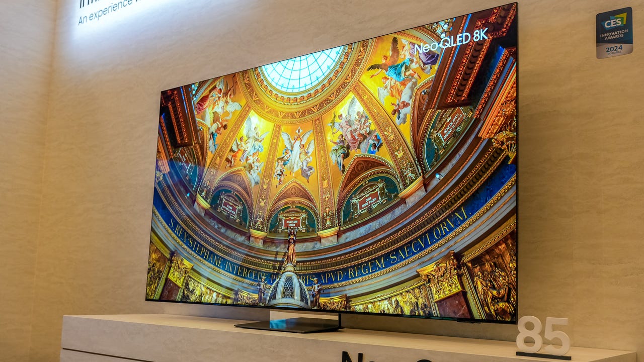 I saw Samsung's CES 2024 deluge of new TV tech and these 4 products