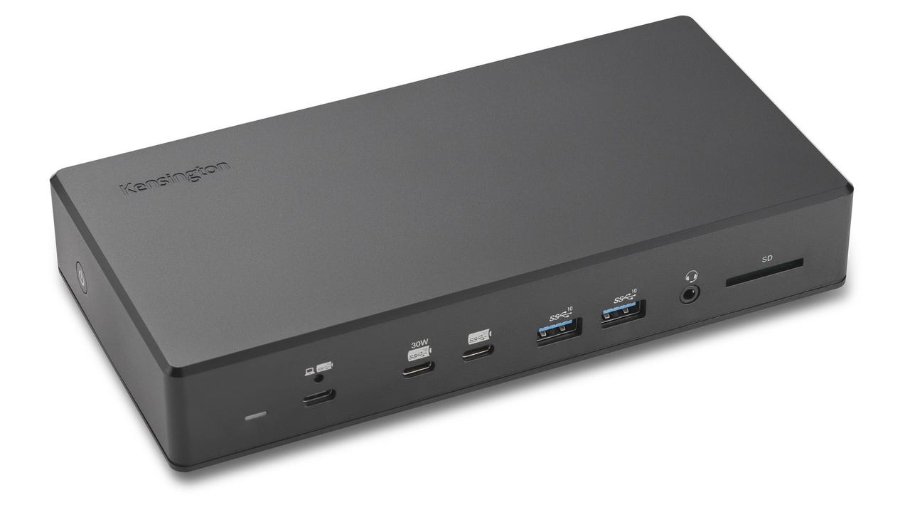 SD4880P USB-C 10Gbps Quad Video 17-in-1 Driverless Dock (K34113)