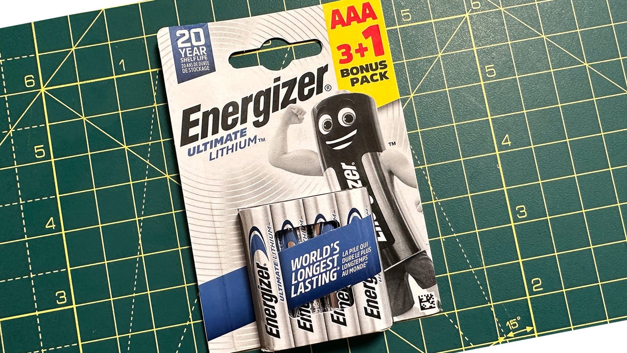  Energizer AAA Batteries, Ultimate Lithium Triple A
