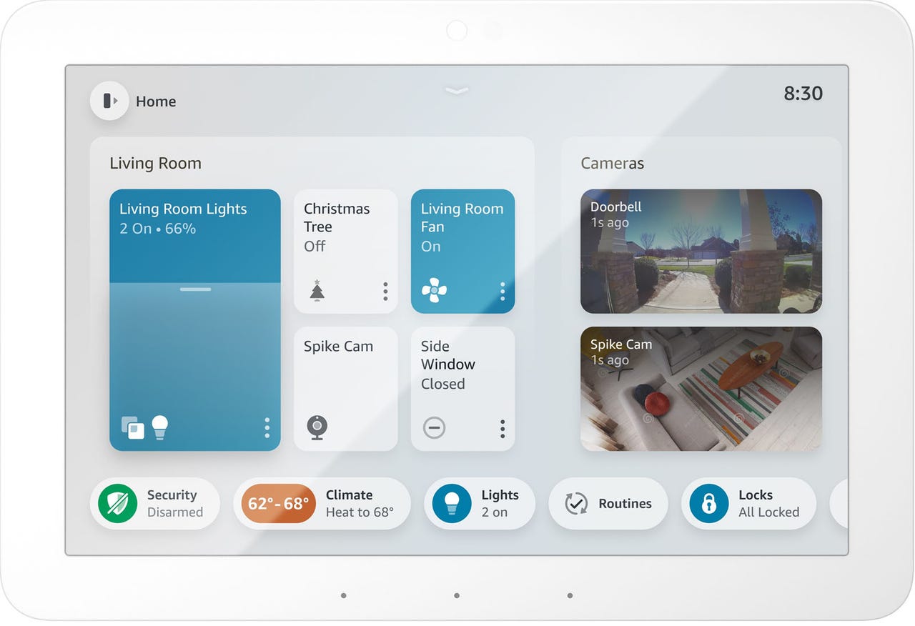Introducing Echo Hub, 8” smart home control panel with Alexa