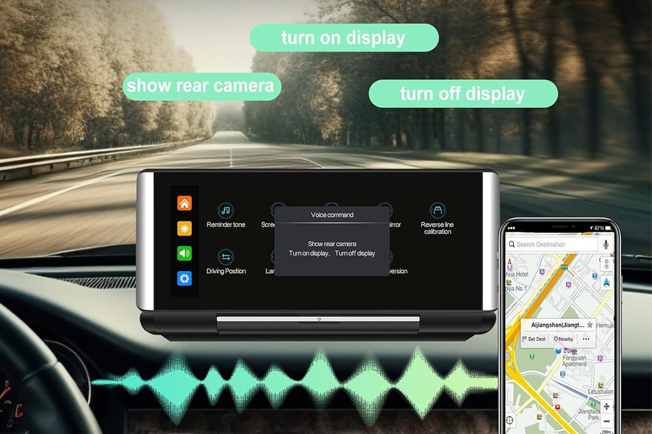 Get Apple CarPlay and Android Auto with this $96 touchscreen car