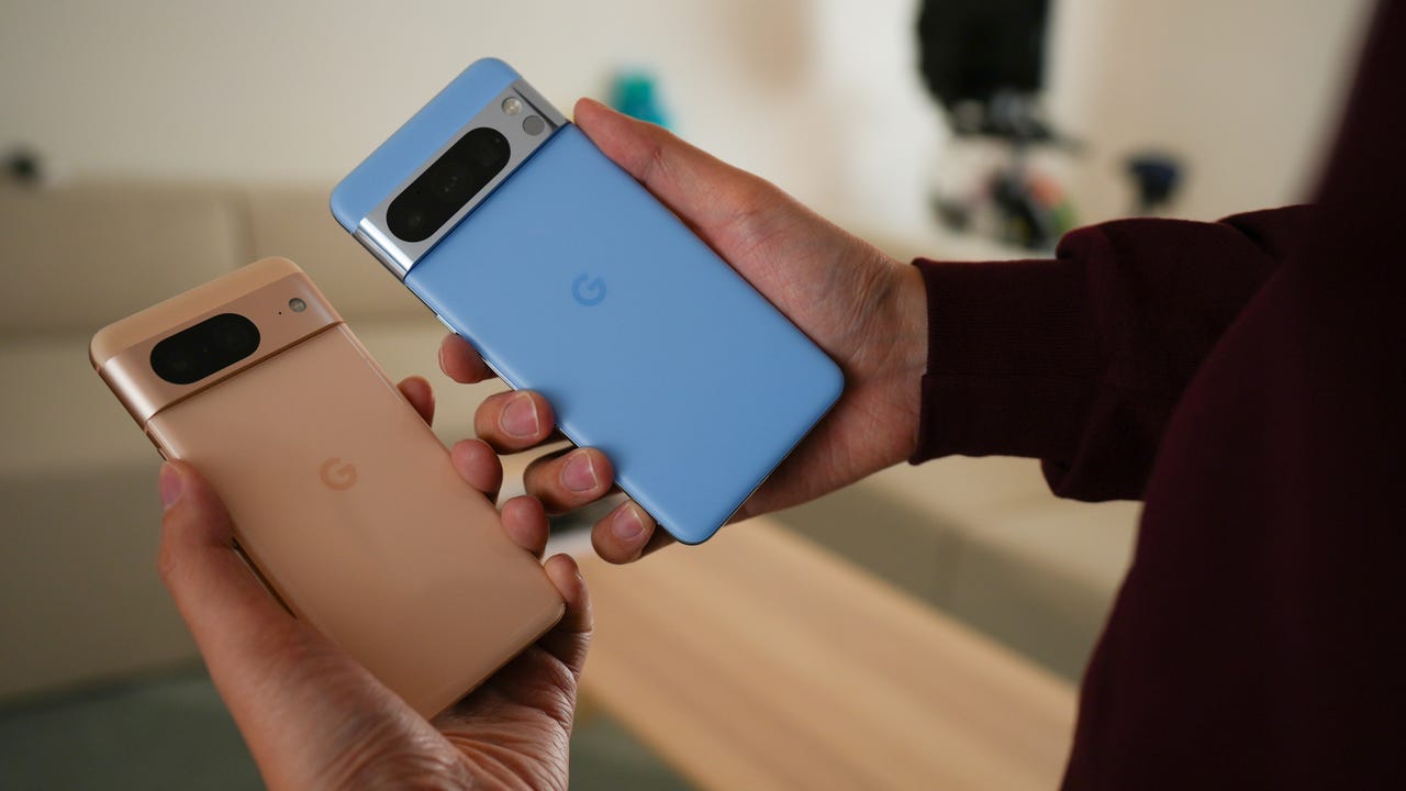 Hands-on: Pixel 8 phones are Google's most promising yet