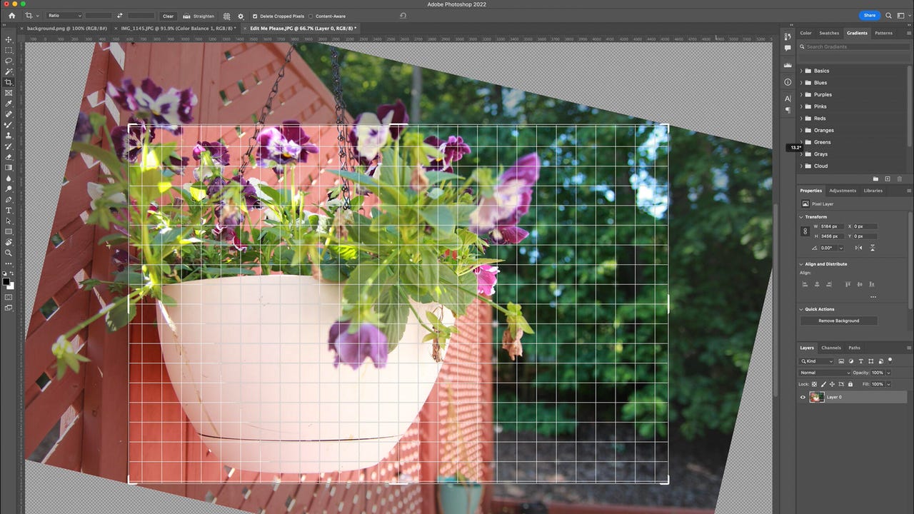 How to use Photoshop: 5 basic steps to edit a photo | ZDNET