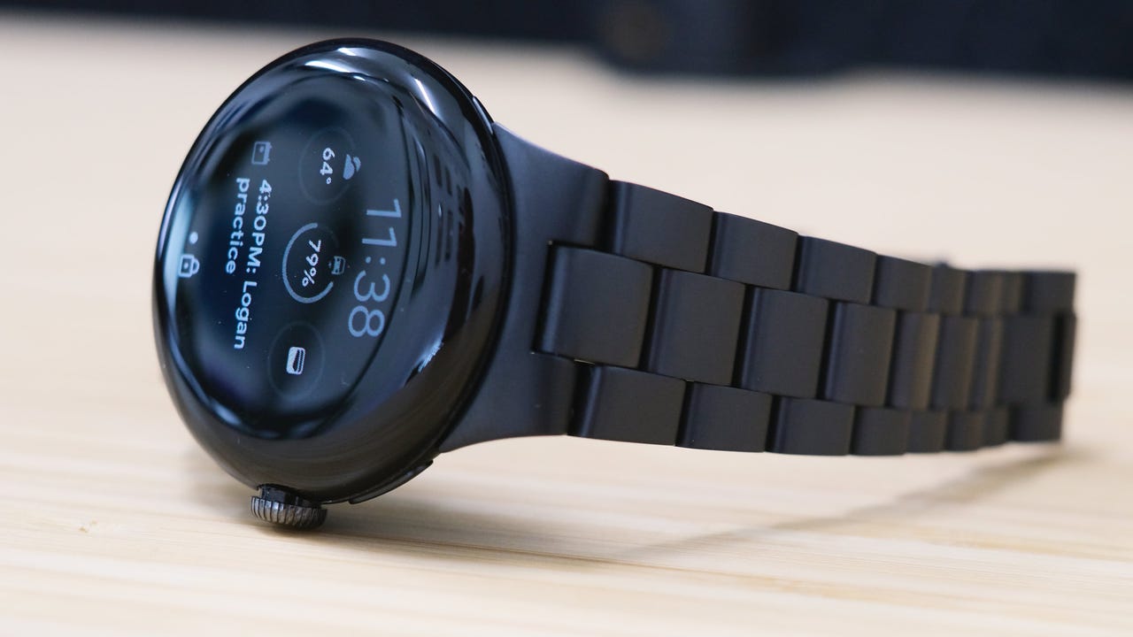 This is Google's $200 Metal Link Pixel Watch band - and it feels as premium  as it looks